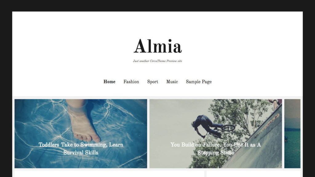 almia-wordpress-theme