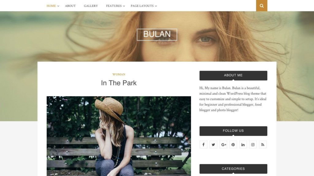 bulan-wordpress-theme