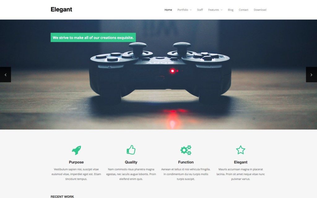 elegant-wordpress-theme